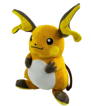 Raichu Plush Stuffed Animal Toy Pikachu Evolution - Great Gift for Kids