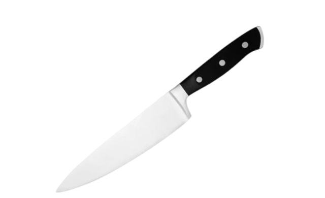 Razor-Sharp Chef Knife - Black