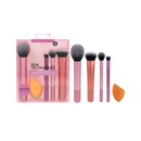 Real Techniques Everyday Essentials Makeup Brush Complete Face Set