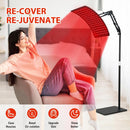 Red & Infrared Light Therapy Lamp – 660nm & 850nm LED Device for Face and Body Wellness