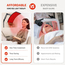 Red & Infrared Light Therapy Lamp – 660nm & 850nm LED Device for Face and Body Wellness