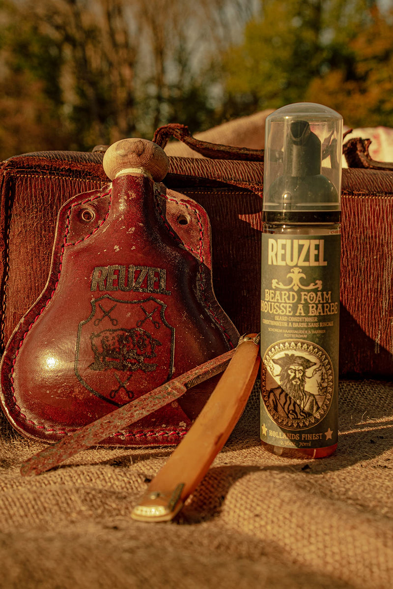 Reuzel Beard Foam 70ml Reduces Beardruff and Itchy Skin