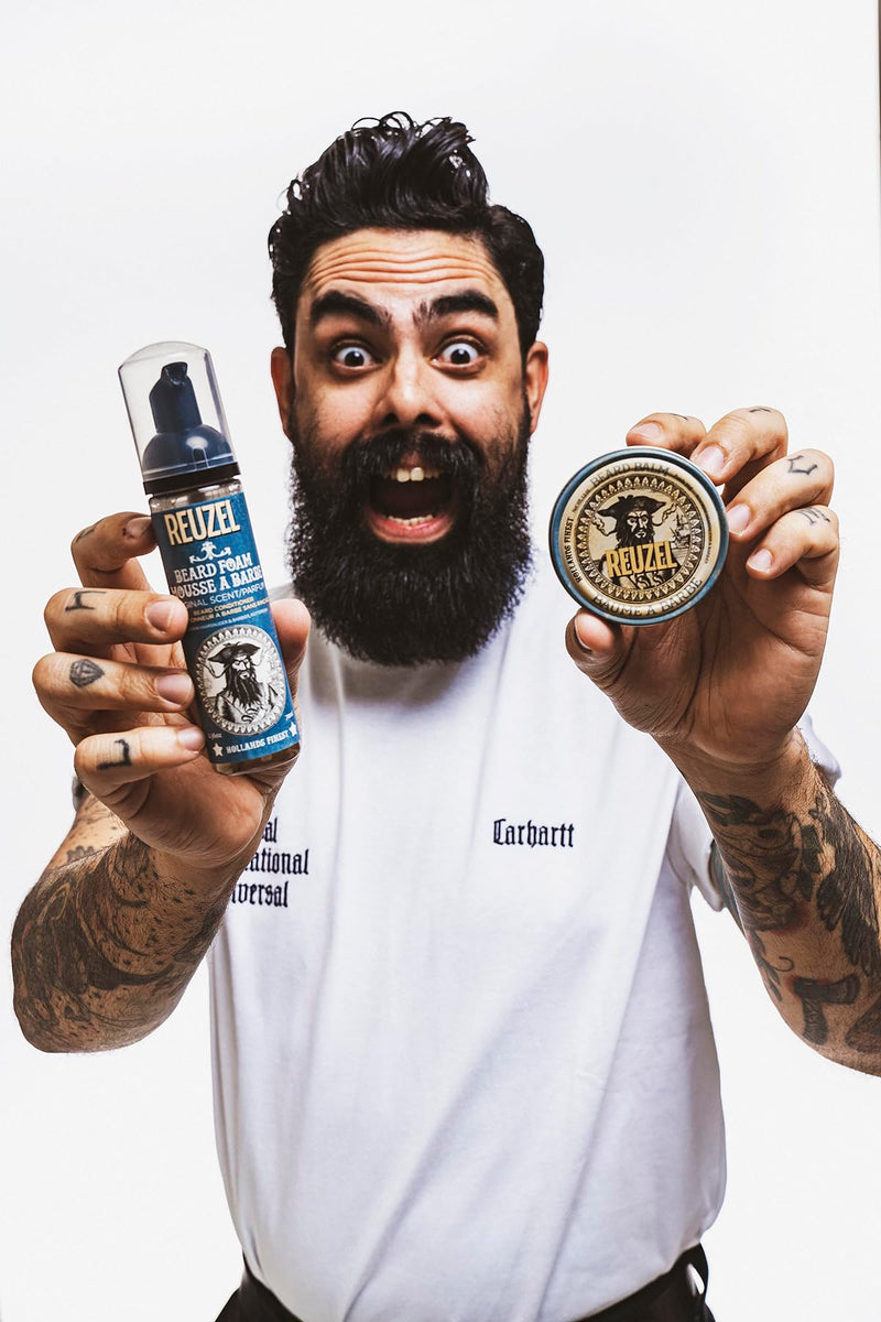 Reuzel Beard Foam 70ml Reduces Beardruff and Itchy Skin