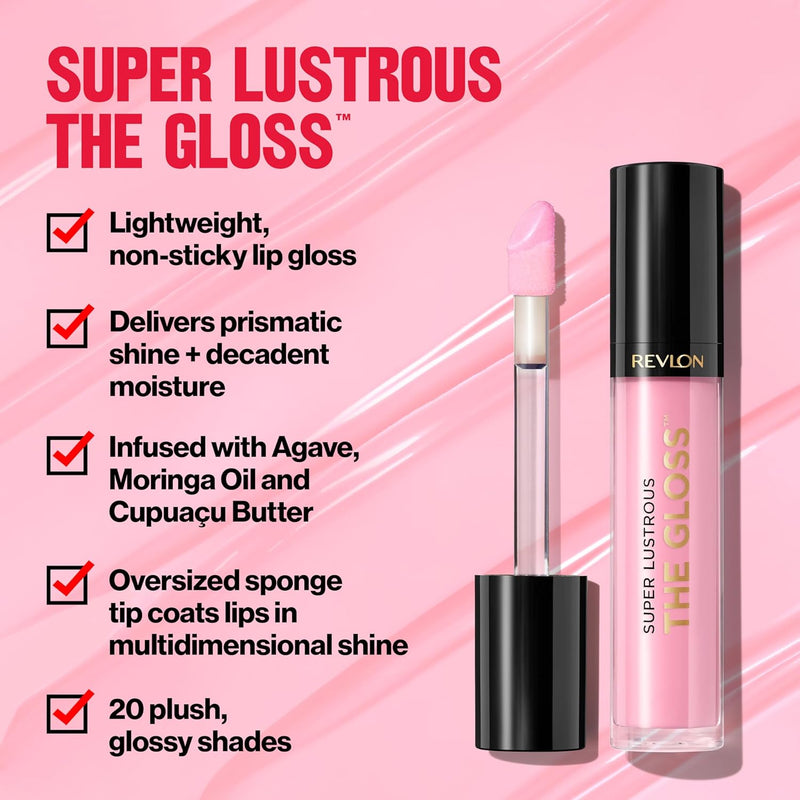 Revlon Cosmetics Super Lip Gloss 306 Taupe Luster – 3.8ml
