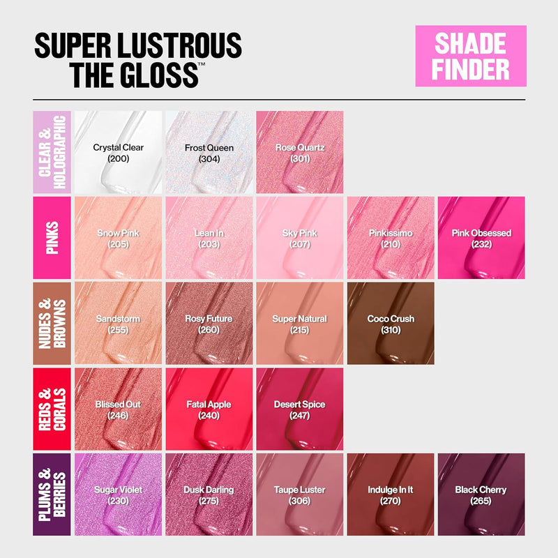 Revlon Super Lustrous Lip Gloss 304 Frost Queen
