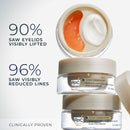 RoC Derm Correxion Dual Eye Cream 2-in-1 Eye Duo for Visible Eye Lift Dark Circle & Puffiness Reduction 10ml