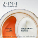 RoC Derm Correxion Dual Eye Cream 2-in-1 Eye Duo for Visible Eye Lift Dark Circle & Puffiness Reduction 10ml