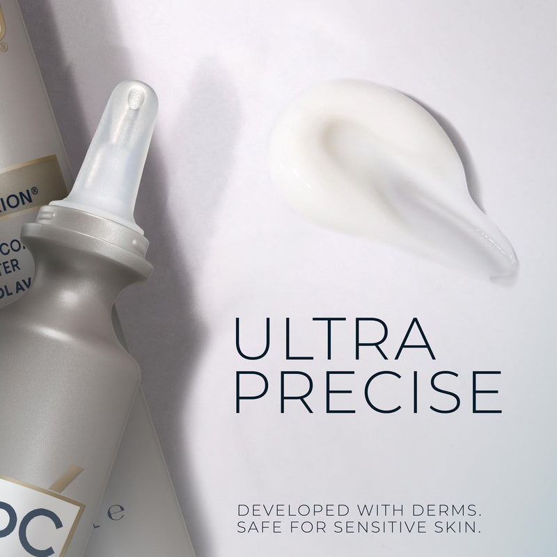 ROC Derm Correxion Serum Fill + Treat for Face, Neck, & Jawline Wrinkle Filler Advanced Retinol & Triple Hyaluronic Acid 15ml
