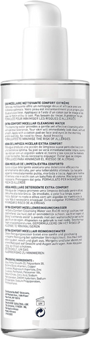 RoC Extra Comfort Micellar Cleansing Water for Sensitive Skin Face and Eyes 400ml