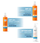 RoC Soleil-Protect Moisturizing Spray Lotion SPF 30 Non-Greasy Sunscreen High UVA/B Protection Water Resistant 200ml