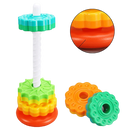 Rotated stacking tower toy colorful spinning stacking toy