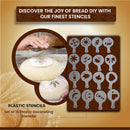 Round Banneton Bread Proofing Basket with Linen Liner, 9” Bread Basket with 6 Essential Bread Making Tools – Natural Rattan Sourdough Banneton Basket Kit for Baking Enthusiasts