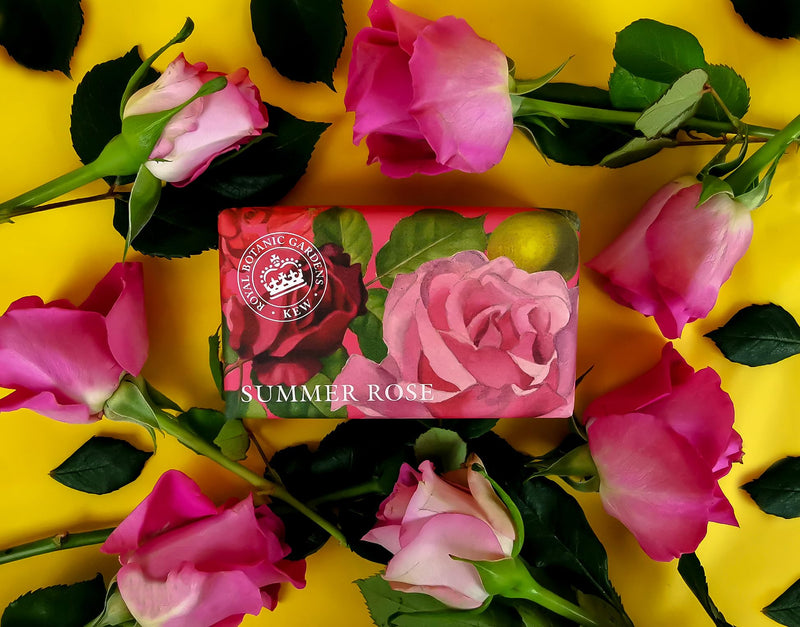 Royal Botanical Gardens Kew Osmanthus Rose Luxury Shea Butter Soap 240g