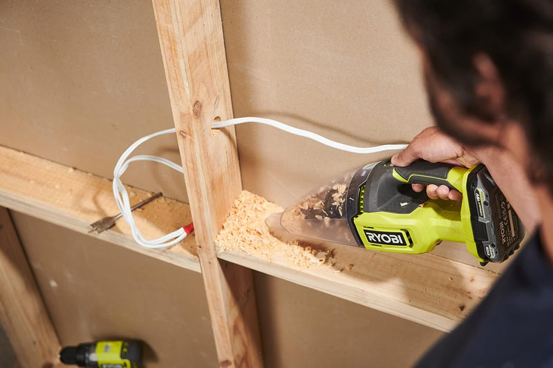 Ryobi - Handheld Vacuum Cleaner 18V - 29 AW - 1000 L/min - 0.85 m3/min - Collector 600 ml - RHV18-0