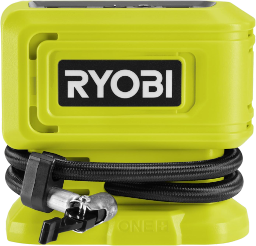 Ryobi 18V ONE+ Cordless Compressor – RPI18 for Tire & Balloon Inflation