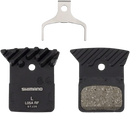 SHIMANO L05A-RF Resin DISC PAD FINNED Alloy Back Plate ONE Pair