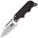 SOG Instinct Mini Small Fixed Blade Knife - Full Tang Adjustable Clip Belt or Boot Knife with Tactical Knife Sheath and Neck Knife Lanyard