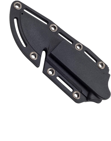 SOG Survival Knife with Sheath – 4" Full Tang Fixed Blade Field Knife (FK1001-CP)