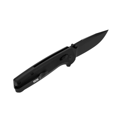SOG Terminus XR G10 EDC Folding Knife – D2 Steel Blade (Black)