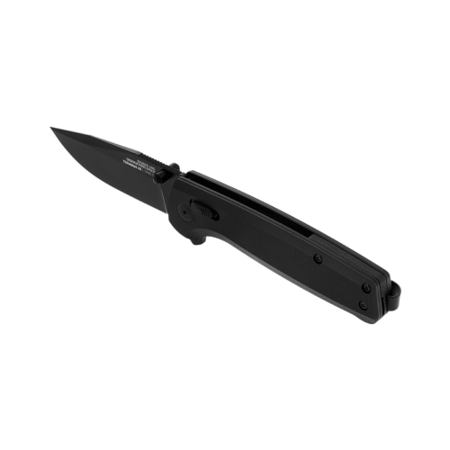 SOG Terminus XR G10 EDC Folding Knife – D2 Steel Blade (Black)