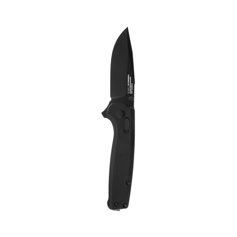 SOG Terminus XR G10 EDC Folding Knife – D2 Steel Blade (Black)