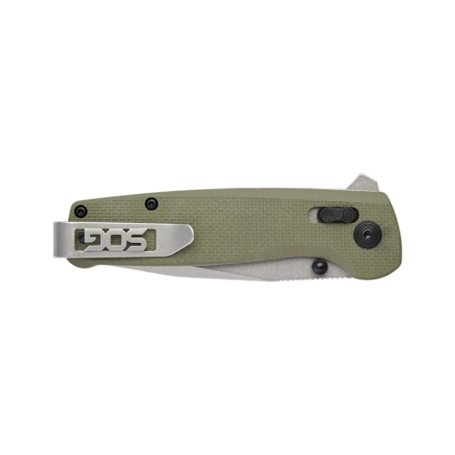 SOG Terminus XR G10 EDC Folding Knife – D2 Steel Blade (Olive Drab)