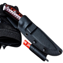 Selkirk Fixed Blade Knife with Fire Striker and Nylon Sheath