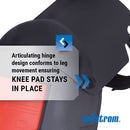 Sellstrom Hybrid Ultra Flex III KneePro Knee Pads with Built-In Gel Pack - for Construction, Gardening, Roofing, Work, Flooring - Pro Protection & Comfort for Men & Women