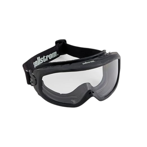 Sellstrom Odyssey II Wildland Fire Safety Goggles - Anti-Fog, Anti-Scratch Eye Protection Goggles for Men & Women - FR Strap, fits over Glasses, ANSI Z87.1
