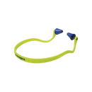Sellstrom Reusable Banded Earplugs for Work - Work Safety Hearing Protection - 25dB - Hi-Vis Green/Blue