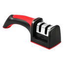 Serrated and Straight Knives Diamond Abrasives Fast Sharpening, 2-Stage, Black