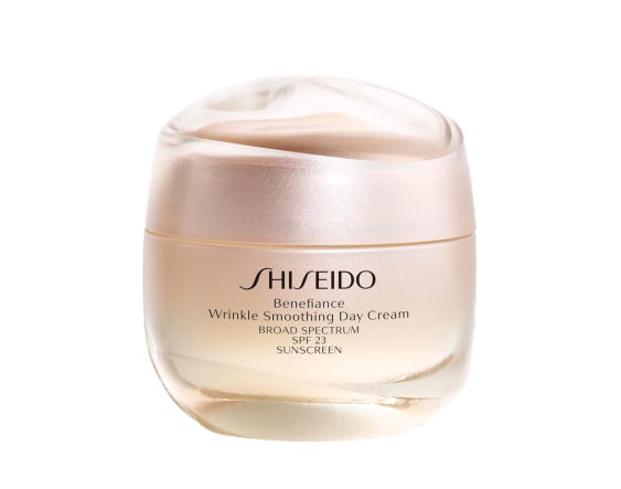 Shiseido Benefiance Wrinkle Smoothing Day Cream – SPF 23 Anti-Aging Moisturizer - 50 mL