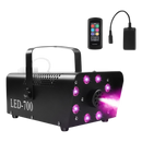 Smoke Machine, Fog Machine with Colorful LED Lights Effect, 500W and Wireless Remote Controls, Perfect for Wedding, Halloween, Party and Stage Effect