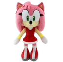 Sonic The Hedgehog Amy Rose in Red Dress Stuffed Plush
