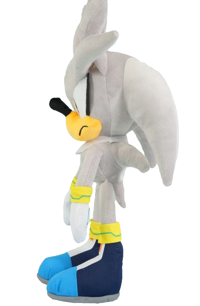 Sonic The Hedgehog Plush Doll, Silver 98960