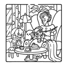 Spooky Cutie Coloring Book – Adorable Creepy Creatures for Adults & Teens