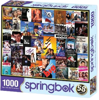 Springbok Going to The Movies 1000 Piece Jigsaw Puzzle