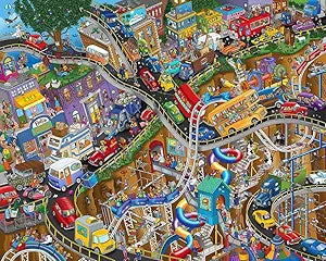 Springbok's 400 Piece Jigsaw Puzzle Getting Away