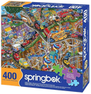 Springbok's 400 Piece Jigsaw Puzzle Getting Away