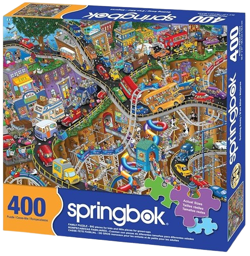 Springbok's 400 Piece Jigsaw Puzzle Getting Away