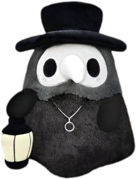 Squishable Mini Plague Doctor Plush