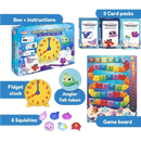 The Fidget Game Squishy Time Rescue - Telling Time Game for Kids Ages 6-11