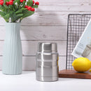 Stainless King Vacuum-Insulated Food Jar with Spoon, 16 Ounce, Matte Stainless Steel