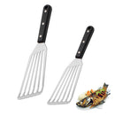 Stainless Steel Fish Spatula Flexible Slotted Kitchen Turner