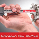 Starrett Stainless Steel Electronic Slide Caliper | LCD Display, Fine Adjustment Thumb Wheel, in/mm Conversion, EC799A-6/150