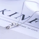 Sterling Silver Cat Necklace Dainty Charm Pendant Jewelry For Women