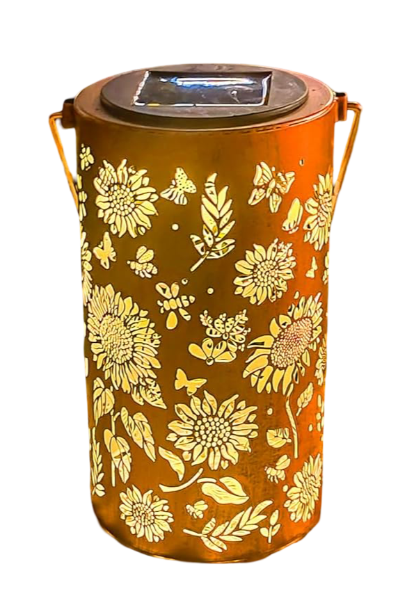 Sunflower Solar Lanterns Outdoor Waterproof Hanging Lights Garden Decor Gift for Women Mom Grandma