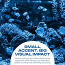 Penn-Plax Swimming Sea Turtle Decor - for Aquarium Fish Tank - Resin Decoration, Small (RR1104)