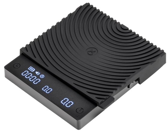 TIMEMORE Basic Mini Coffee Scale – Ultra-Thin Digital Scale with Timer for Espresso & Pour Over