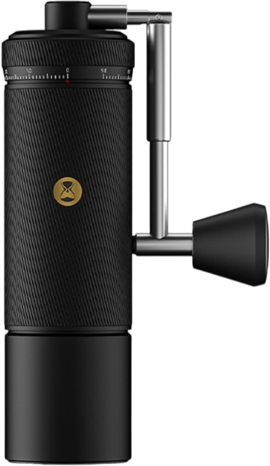 TIMEMORE S3 Manual Coffee Grinder with External Adjustment and Stainless Steel Patented Burr，Hand Coffee Grinder High Presicion Premium Expresso Coffee Grinder Chestnut S3, Black